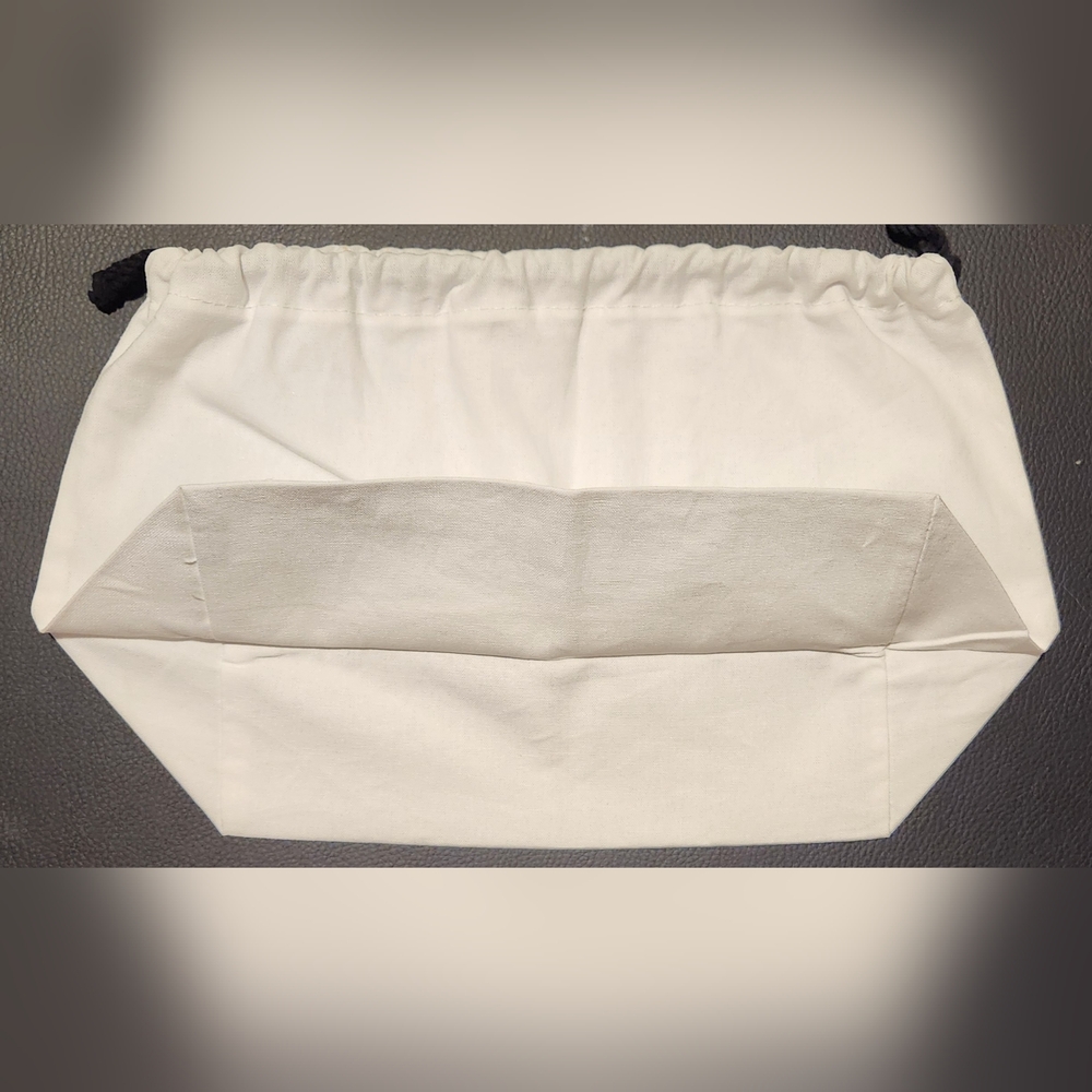 Chanel White Drawstring Dust Bag - Picture 3 of 5